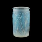 RENÉ LALIQUE (FRENCH, 1860-1945), A 'LAURIER' VASE, DESIGNED 1922