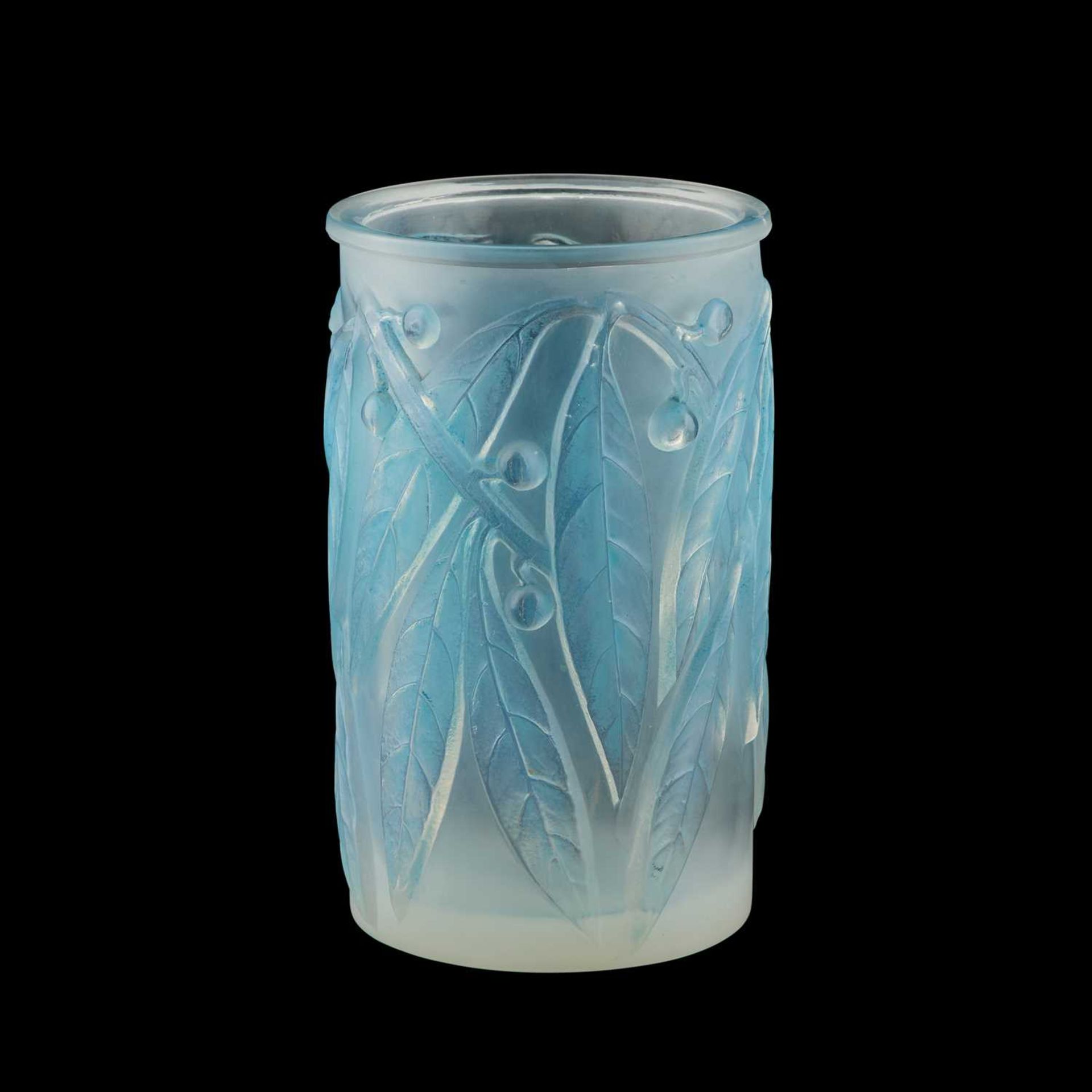 RENÉ LALIQUE (FRENCH, 1860-1945), A 'LAURIER' VASE, DESIGNED 1922