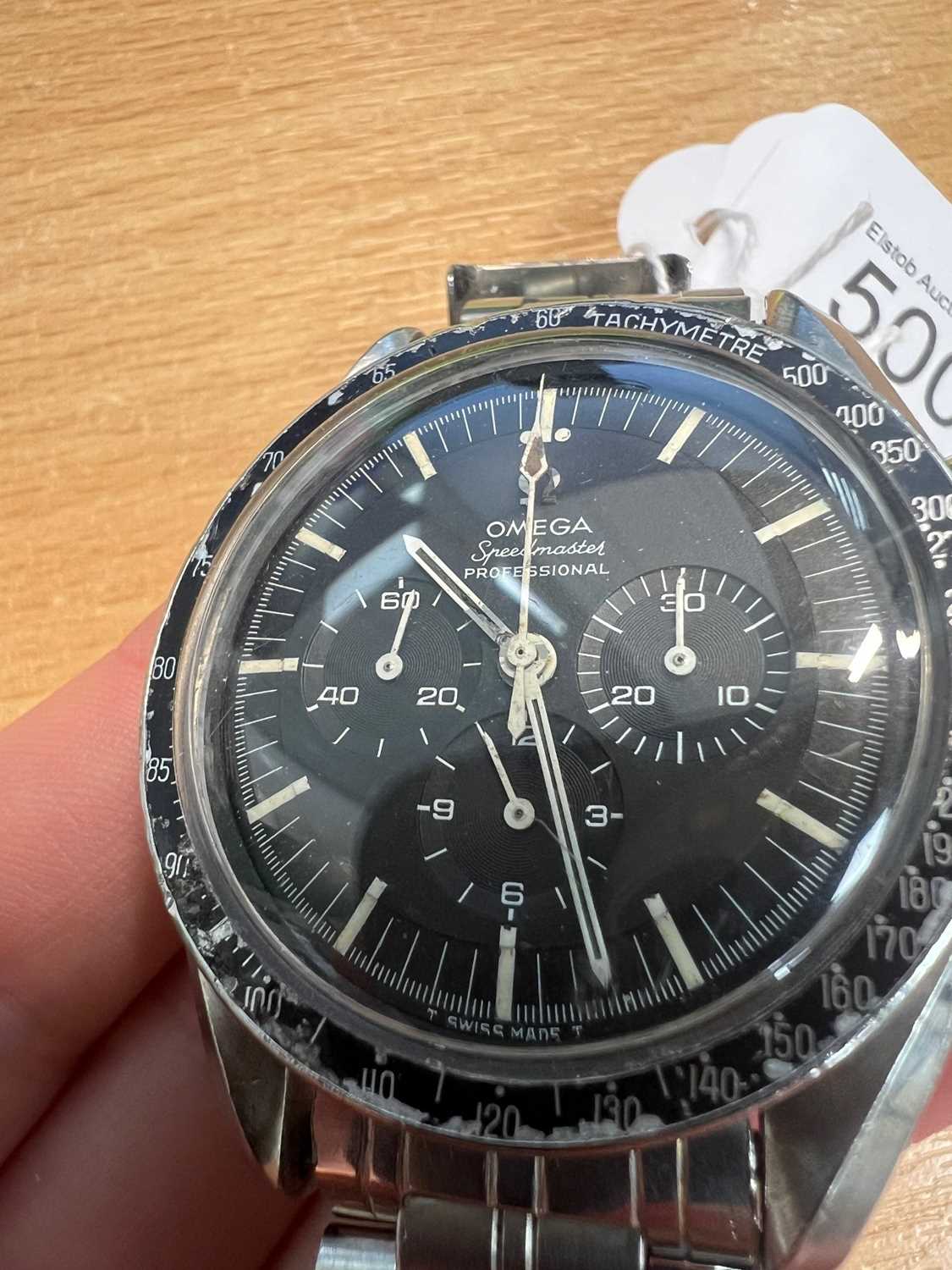 A RARE OMEGA SPEEDMASTER "PRE-MOON" BRACELET WATCH - Bild 13 aus 14