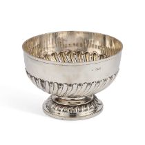 A VICTORIAN SILVER BOWL