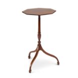 A REGENCY MAHOGANY TRIPOD TABLE