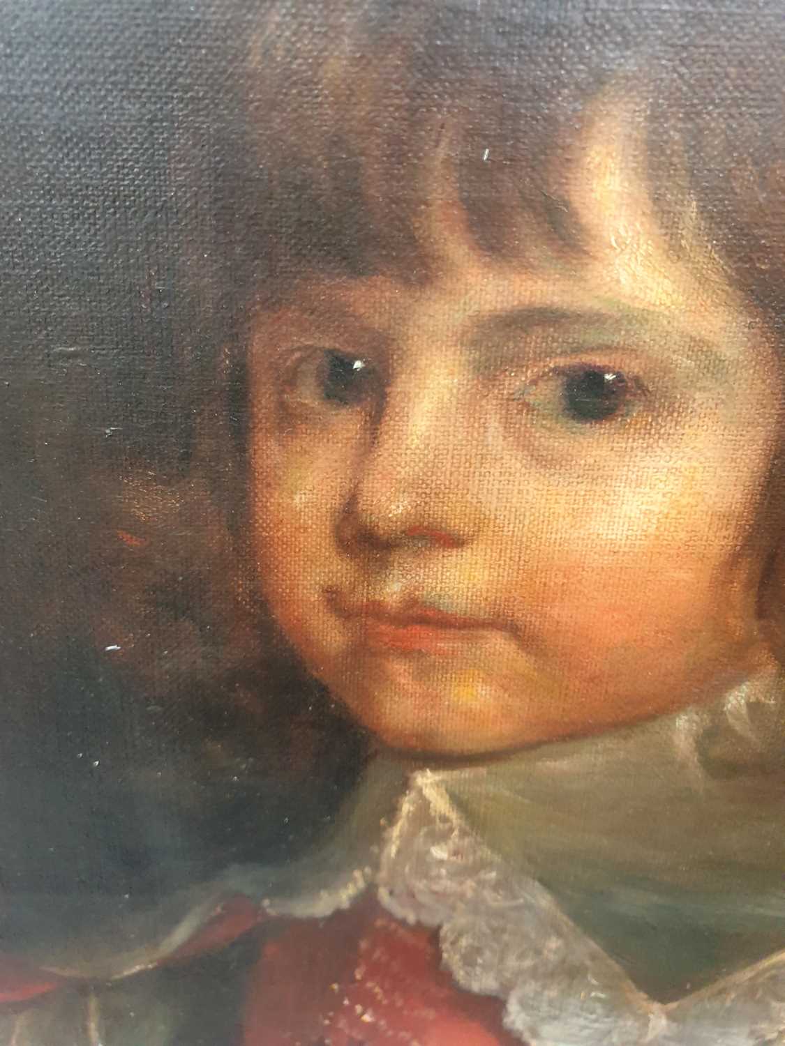 EARLY 20TH CENTURY AFTER SIR ANTHONY VAN DYCK (1599-1641) PORTRAIT OF A BOY - Image 3 of 4