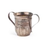 A GEORGE III SILVER PORRINGER