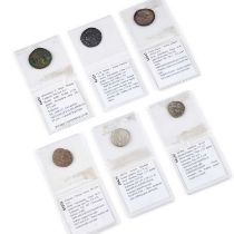 A GROUP OF ANCIENT ROMAN COINAGE