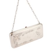 A LATVIAN SILVER PURSE