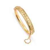 A LATE 19TH CENTURY BANGLE