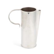 A 20TH CENTURY ITALIAN SILVER COCKTAIL JUG