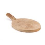 ROBERT THOMPSON OF KILBURN, A MOUSEMAN OAK CHEESEBOARD