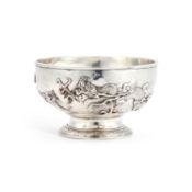 A JAPANESE SILVER BOWL