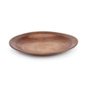 AN EARLY 18TH CENTURY SYCAMORE PLATTER