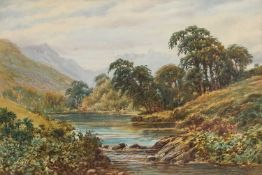JOHN WILSON HEPPLE (1886-1939) RIVER LANDSCAPE
