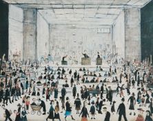 AFTER LAWRENCE STEPHEN LOWRY (1887-1976) THE AUCTION