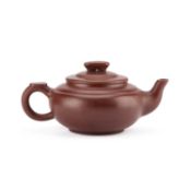 A CHINESE YIXING TEAPOT