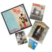 A GROUP OF ILFORD ADVERTISING/ POINT OF SALE SIGNS