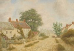 LESLIE G. IRELAND (19TH/ 20TH CENTURY) KENTON VILLAGE, DEVON