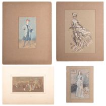 AFTER JAMES ABBOTT MCNEILL WHISTLER RBA (1834-1903) FOUR COLOUR LITHOGRAPHS