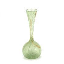 A JAMES COUPER & SONS 'CLUTHA' GLASS VASE, THE DESIGN ATTRIBUTED TO CHRISTOPHER DRESSER, CIRCA 1895