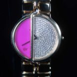 AN UNWORN RAYMOND WEIL TRAVIATA BRACELET WATCH