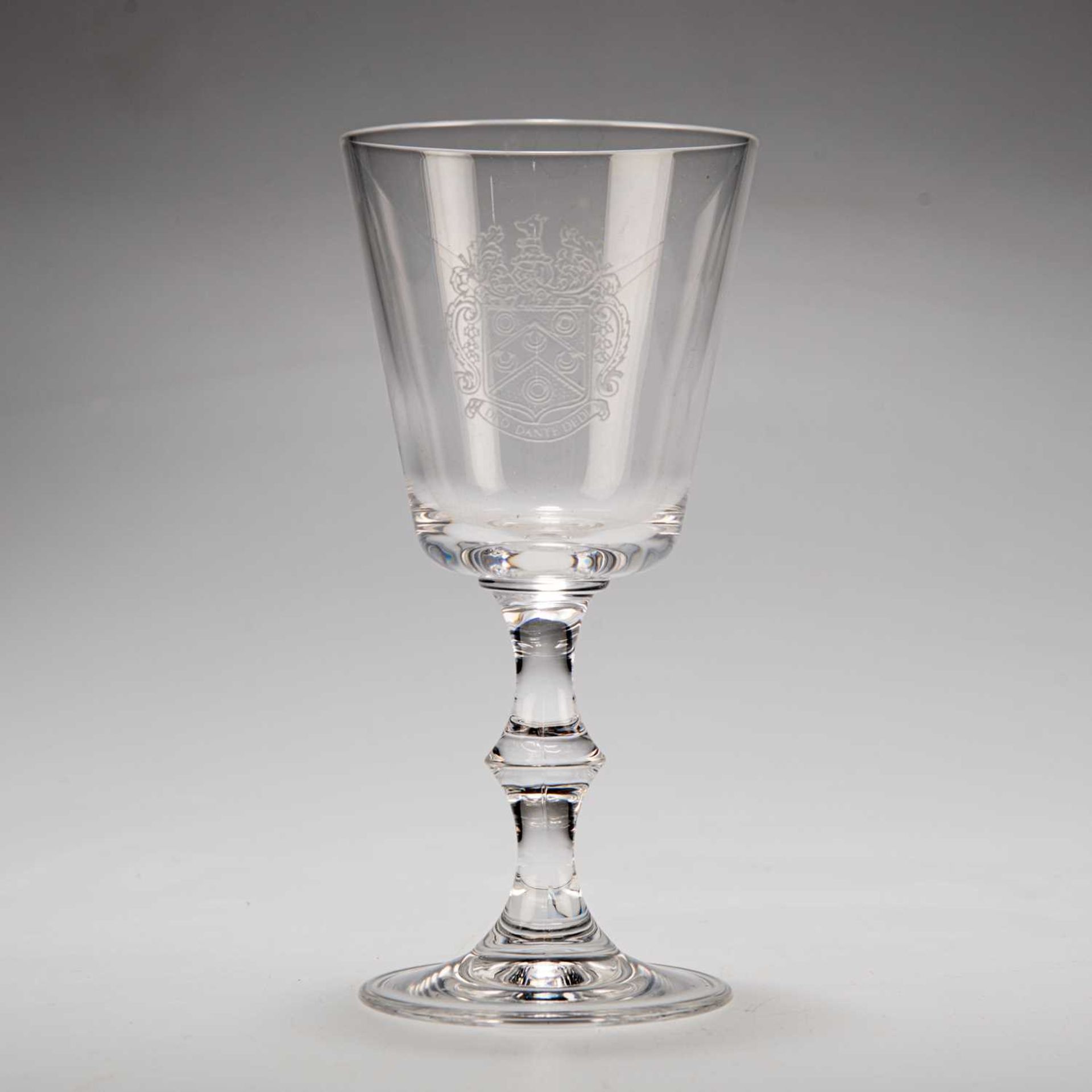 AN ARMORIAL GOBLET