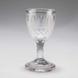 A 'CABINET' GLASS, CIRCA 1790