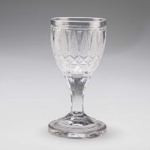 A 'CABINET' GLASS, CIRCA 1790