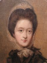 LATE 18TH CENTURY AFTER THOMAS GAINSBOROUGH PORTRAIT OF MISS ELIZABETH SINGLETON