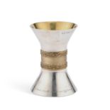 AN ELIZABETH II SILVER CHALICE