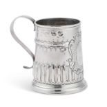 A GEORGE I WEST COUNTRY SILVER MUG