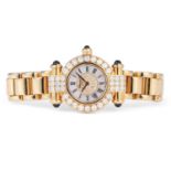 AN 18CT GOLD DIAMOND-SET LADY'S CHOPARD IMPERIALE BRACELET WATCH