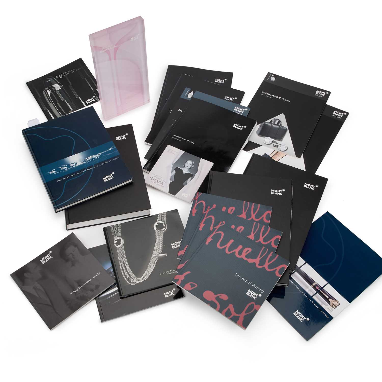 A COLLECTION OF MONT BLANC CATALOGUES
