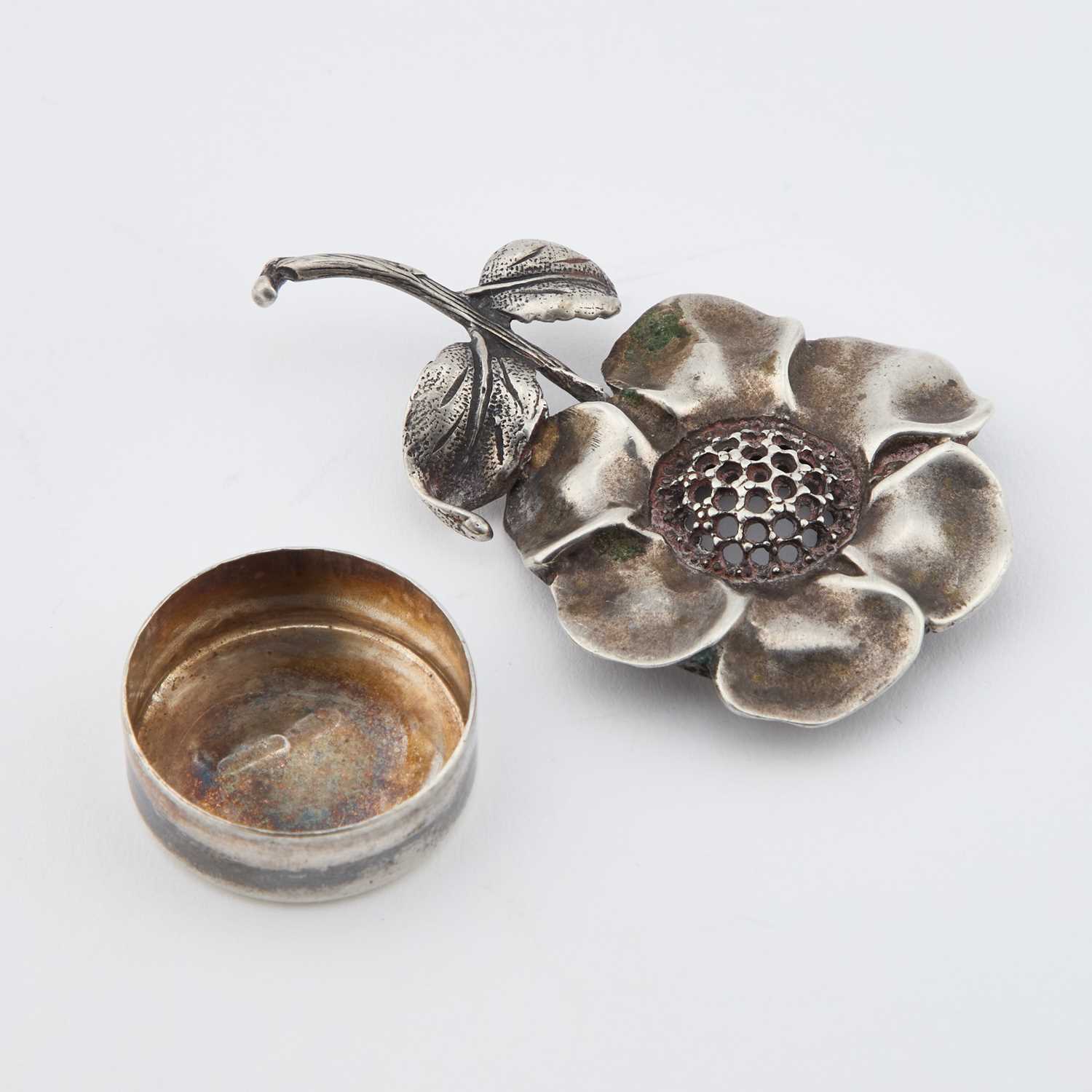 A CONTINENTAL 800-GRADE SILVER POMANDER - Image 3 of 4