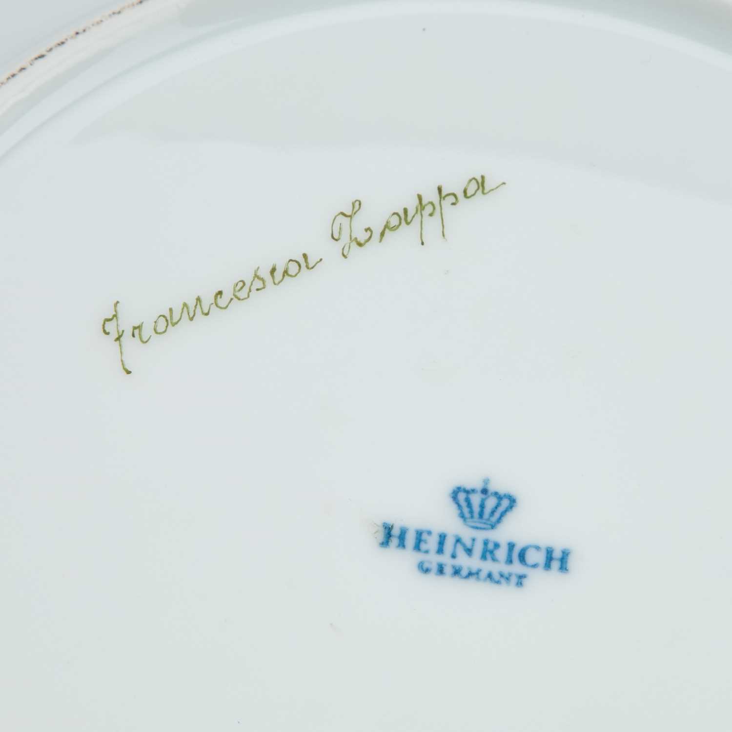 A HEINRICH FISH PATTERN DINNER SERVICE - Image 7 of 7