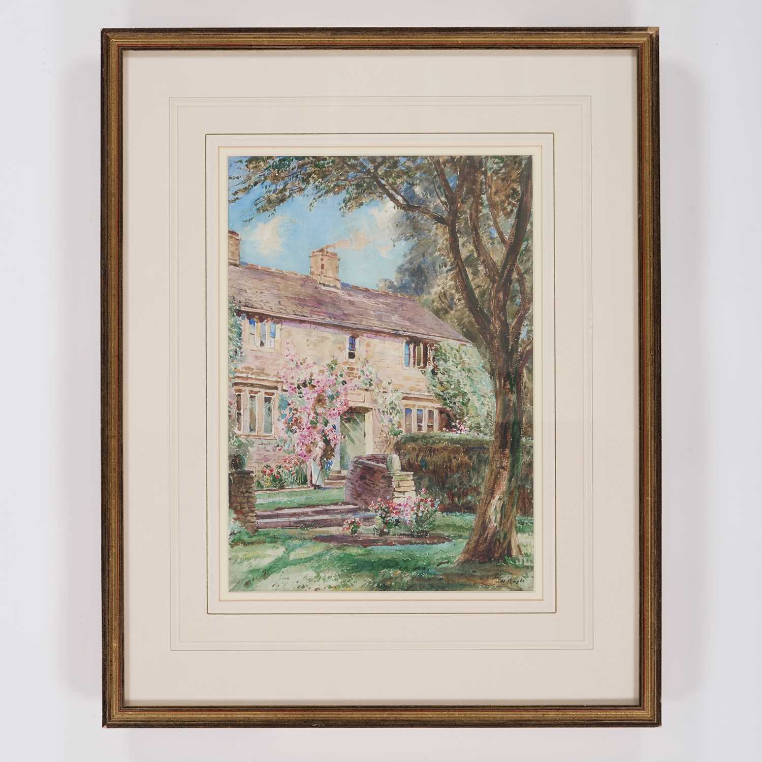 HERBERT F. ROYLE (1870-1958) THE MANOR HOUSE, NESSFIELD - Image 2 of 2
