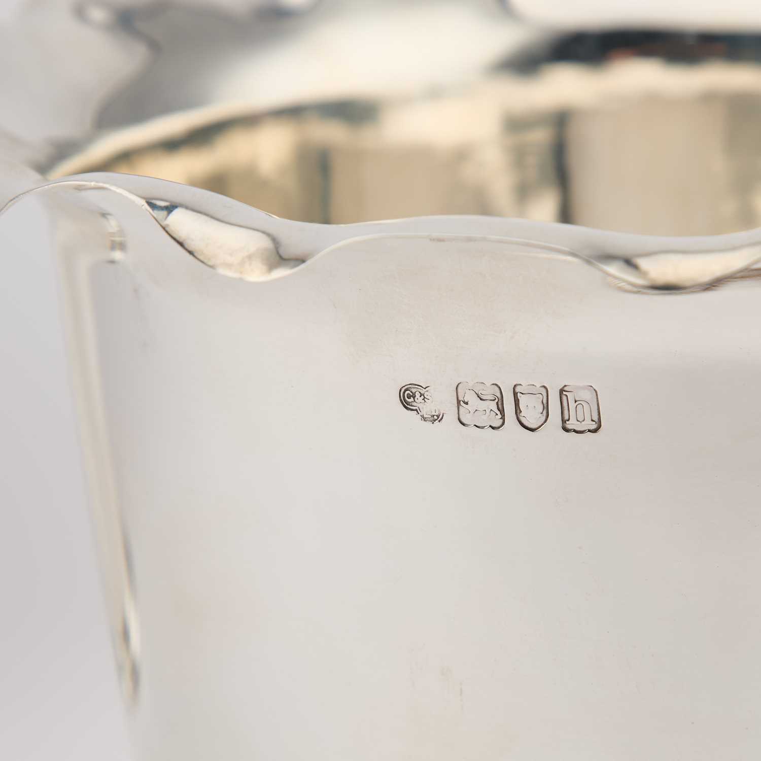 A PAIR OF EDWARDIAN SILVER ICE BUCKETS - Image 2 of 2