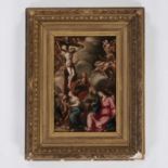 17TH CENTURY EUROPEAN SCHOOL CHRIST ON THE CROSS