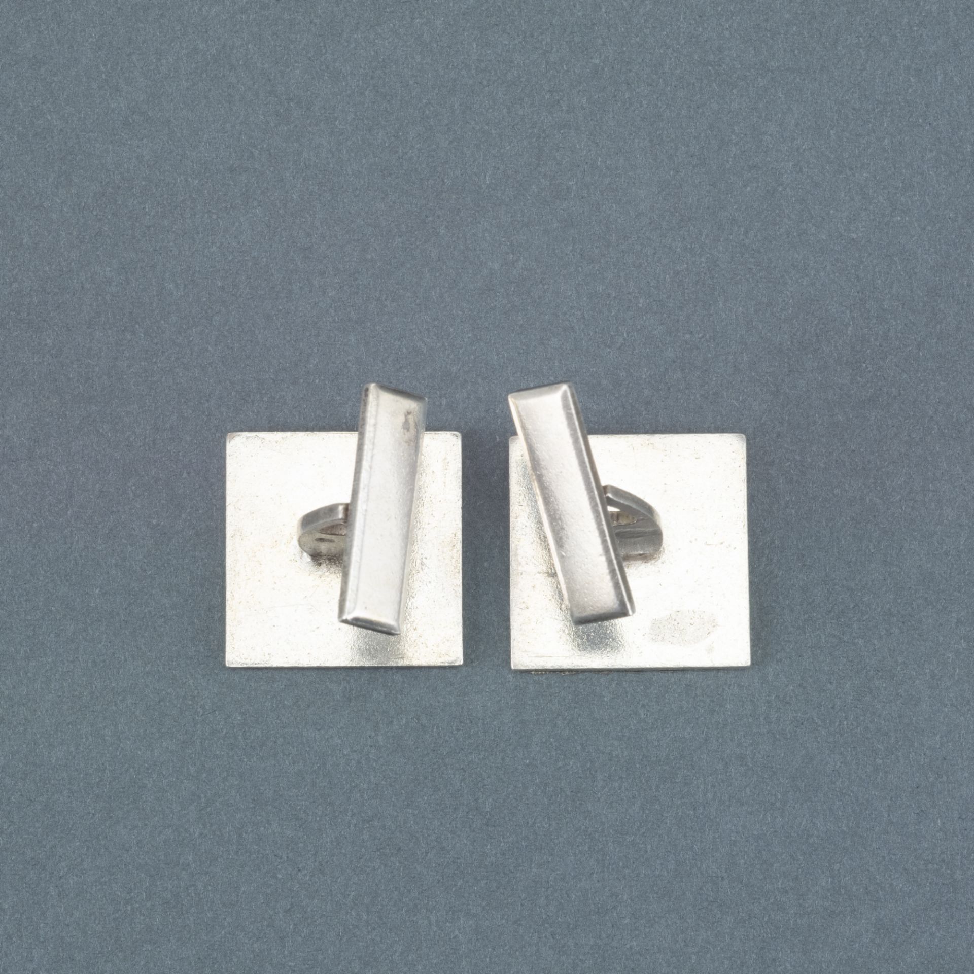 Silver cufflinks - Image 2 of 5