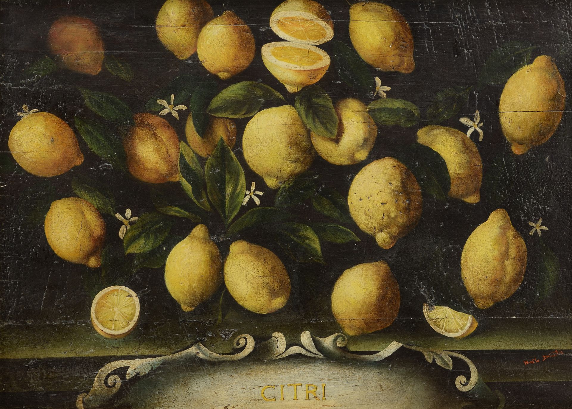 Basile Dimitri "Still Life with Lemons"