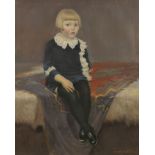 Georgi Popov John /1906-1960/ "Children's portrait" 