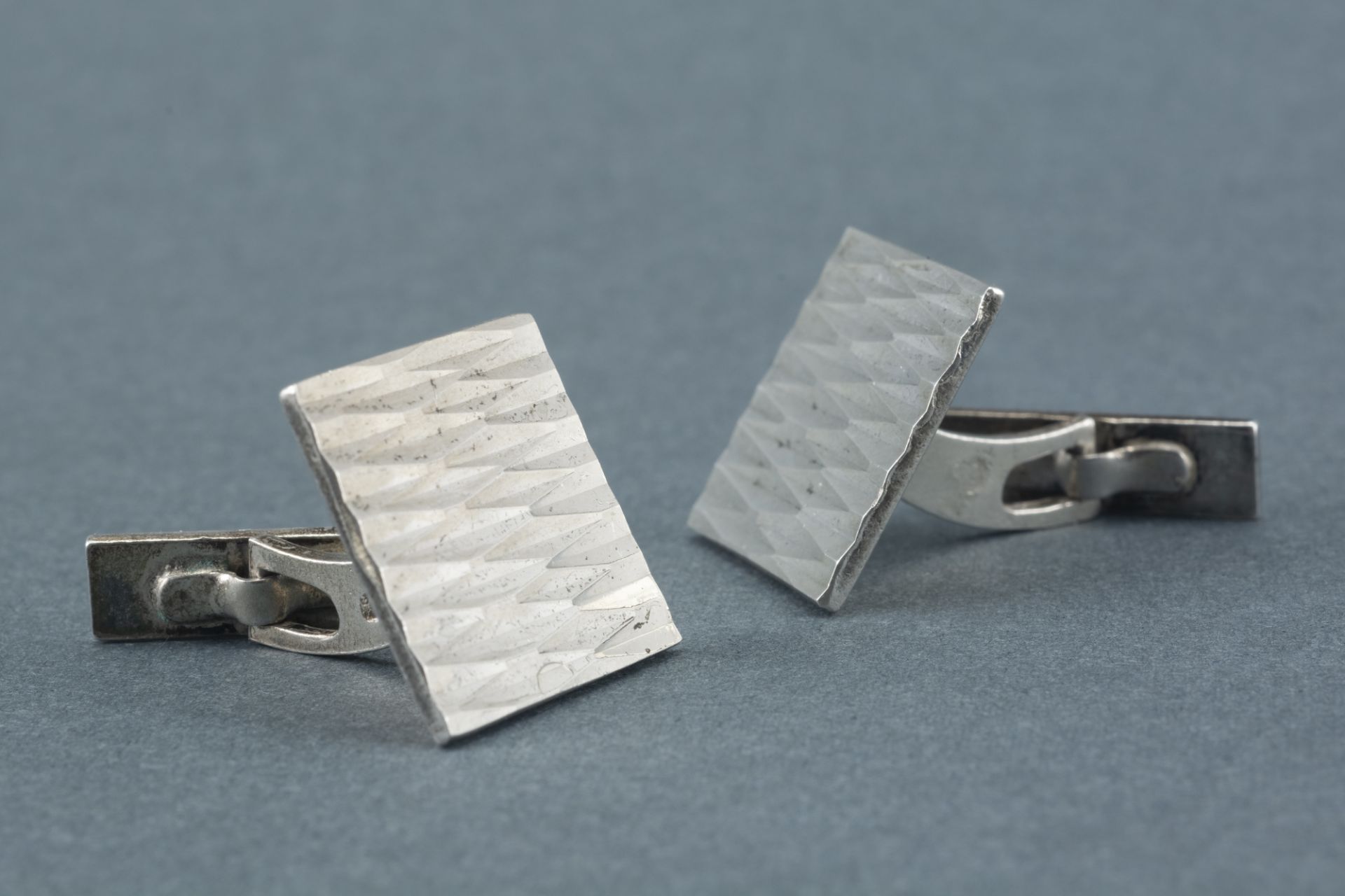 Silver cufflinks - Image 5 of 5