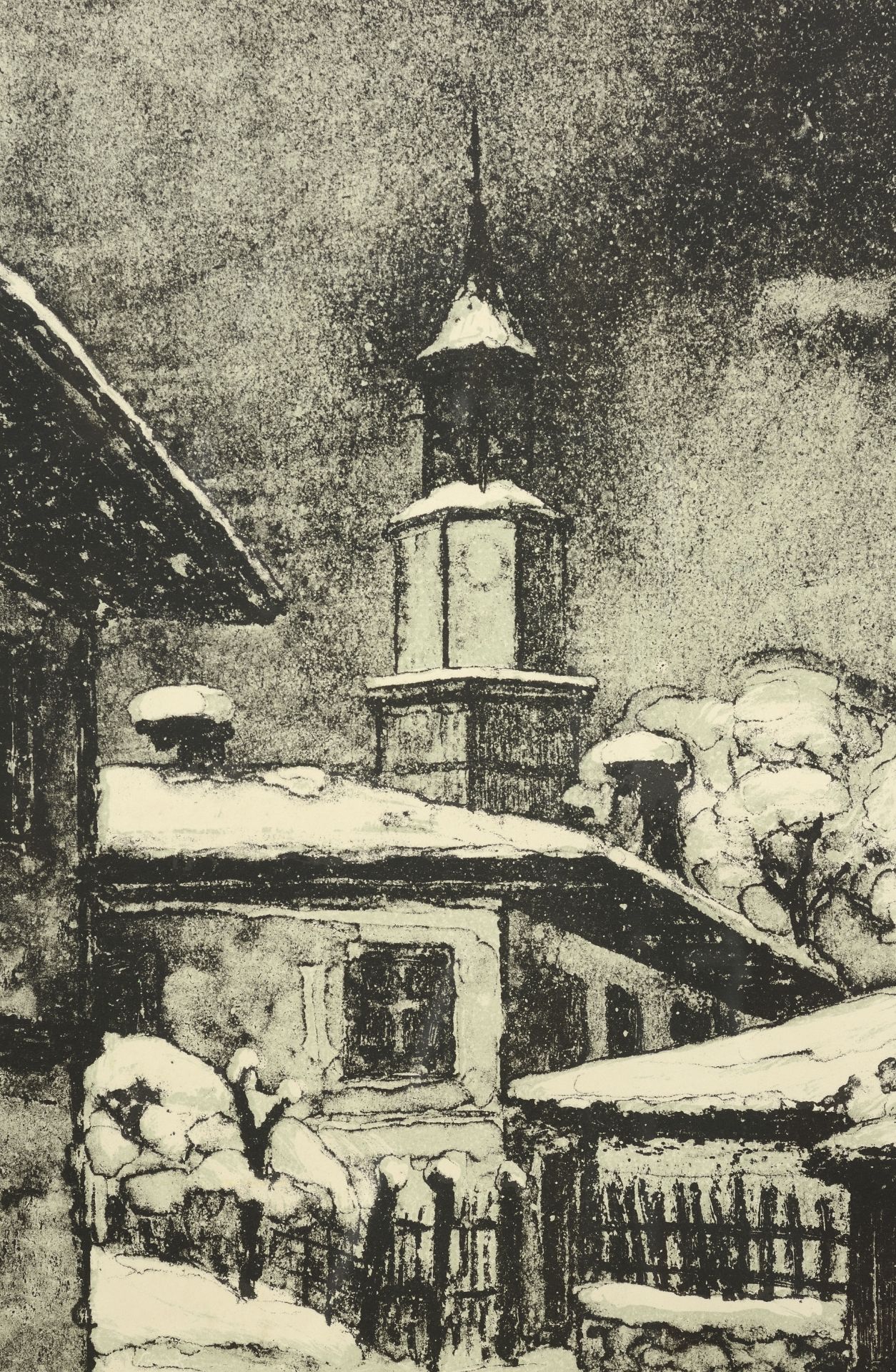 Georgi Vassilev Trifonov /1947-2011/ "Winter in Elena" d.1976  - Image 3 of 4