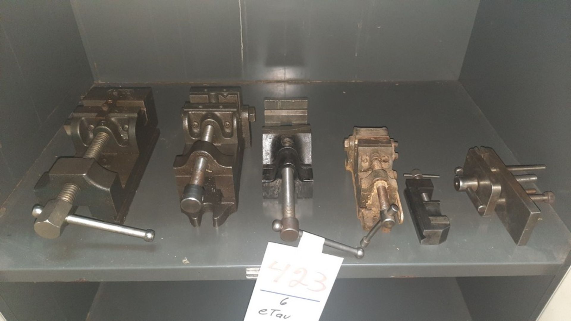 LOT: (6) Asst. Vise/Clamps