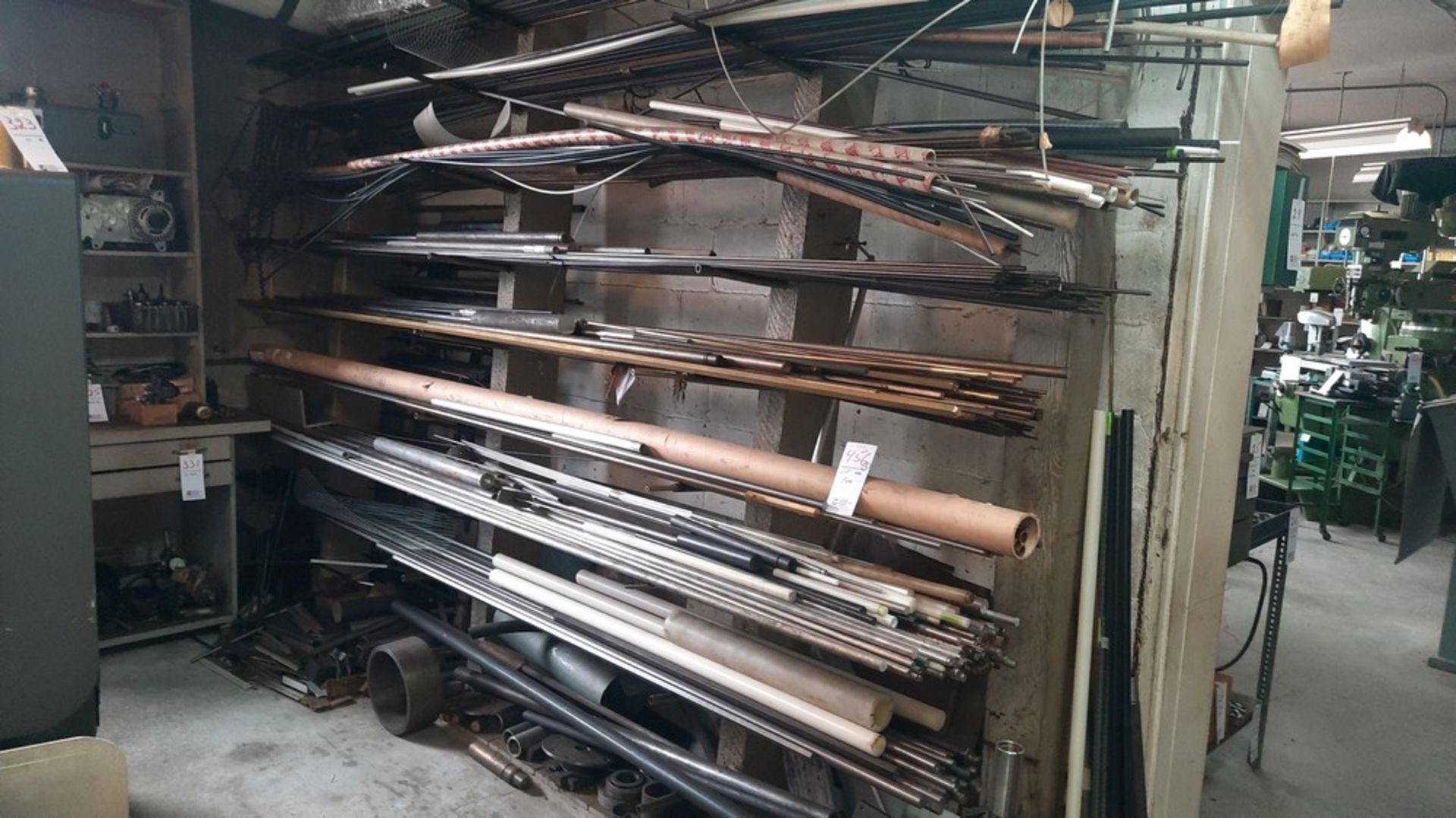 LOT: Assorted Steel Rods, Pipes, etc,