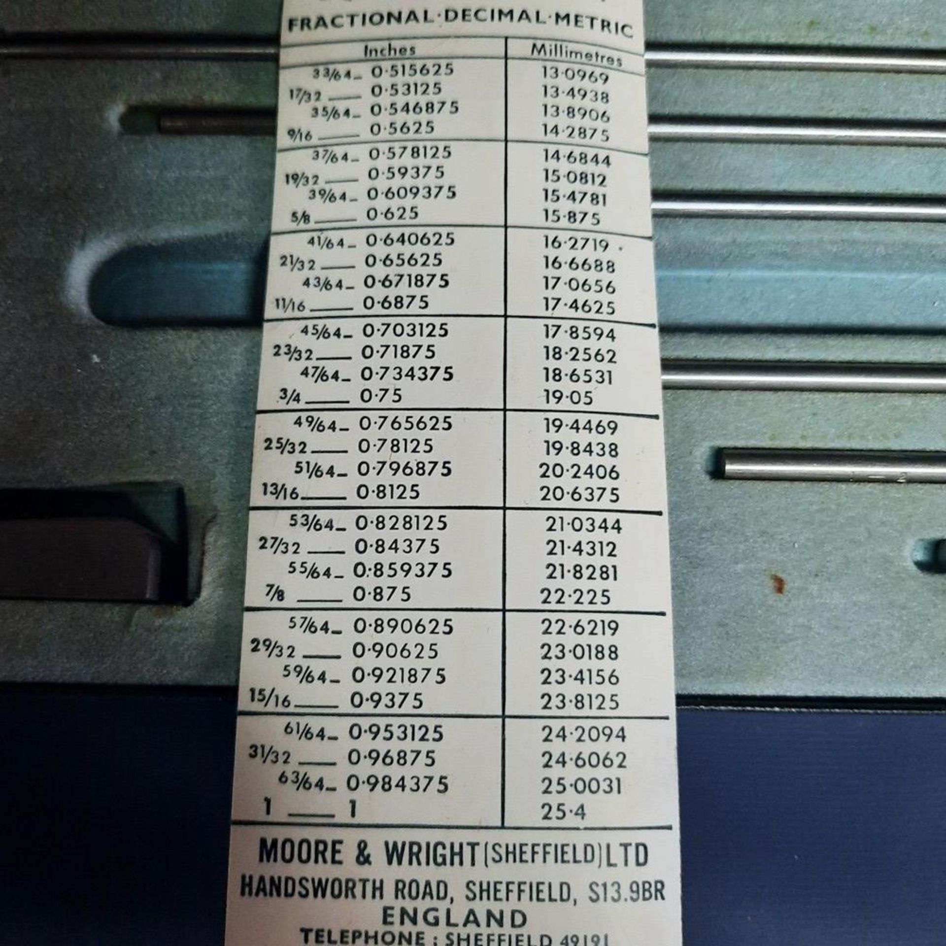 Calibration Kit, c/w Case - Image 2 of 2