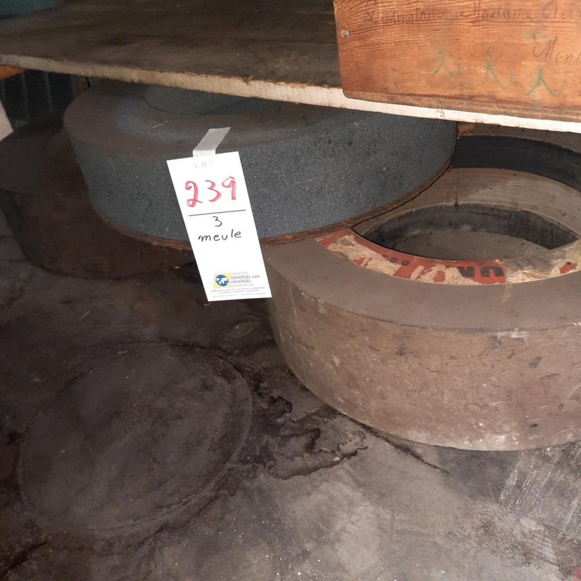 LOT: (3) D Grinding Wheels - Image 4 of 5