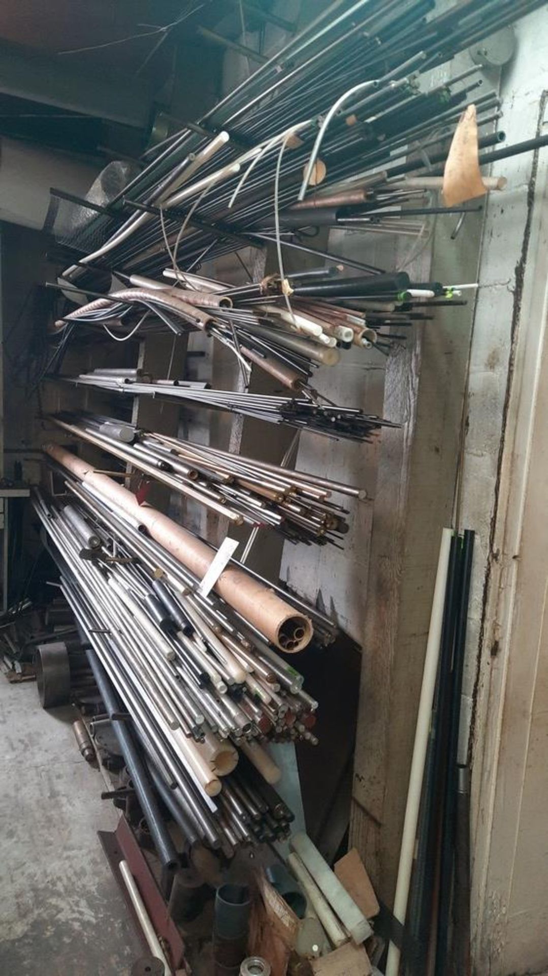 LOT: Assorted Steel Rods, Pipes, etc, - Image 2 of 4