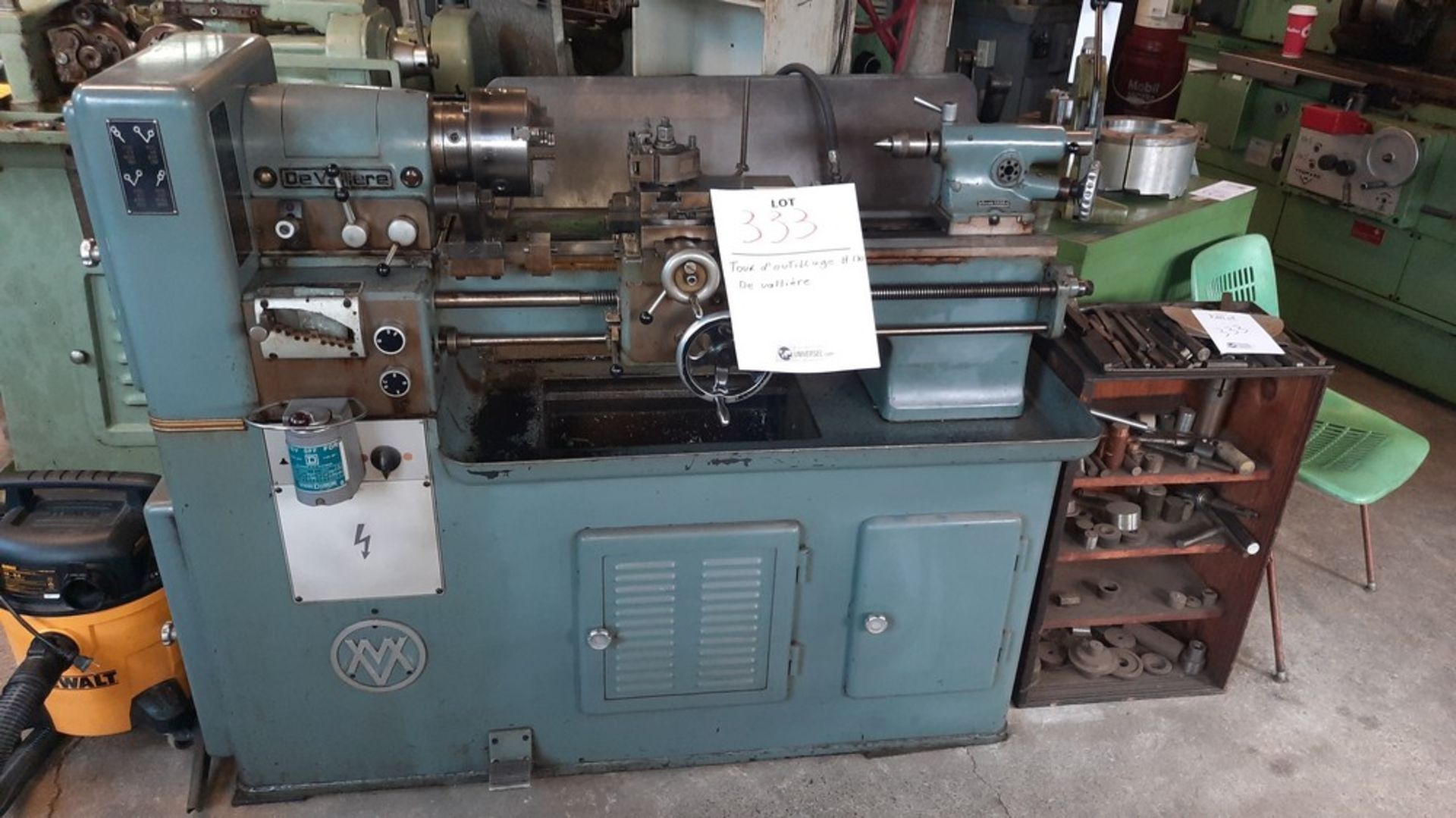 DE VALLIÈRE Spindle Machine, mod: H130, c/w Tools & Access.