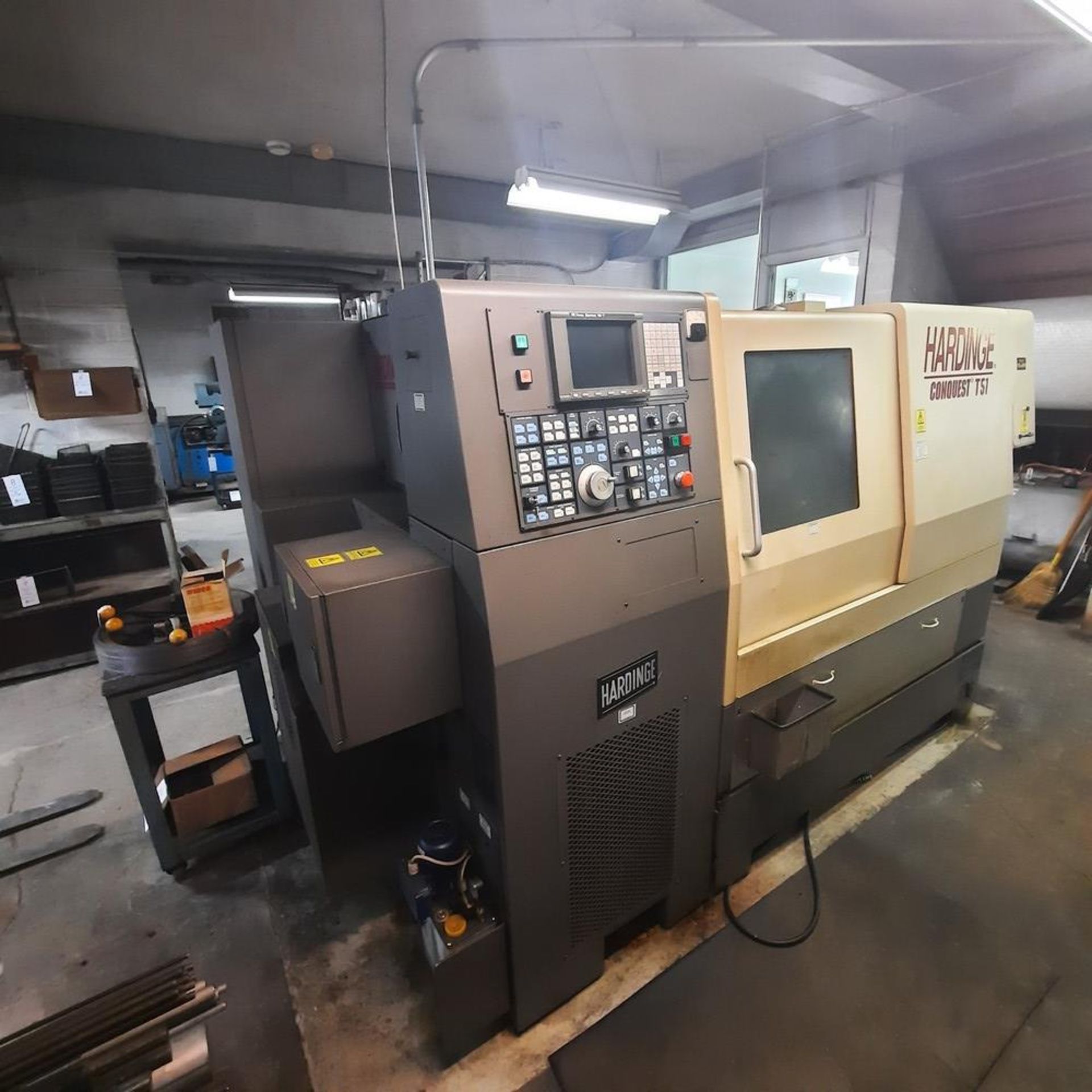 SOLD...HARDINGE CNC Conquest, mod: T51, 250V, 3-PH, 50/60HZ - SUBJECT TO PRE-AUCTION SALE... - Image 3 of 12