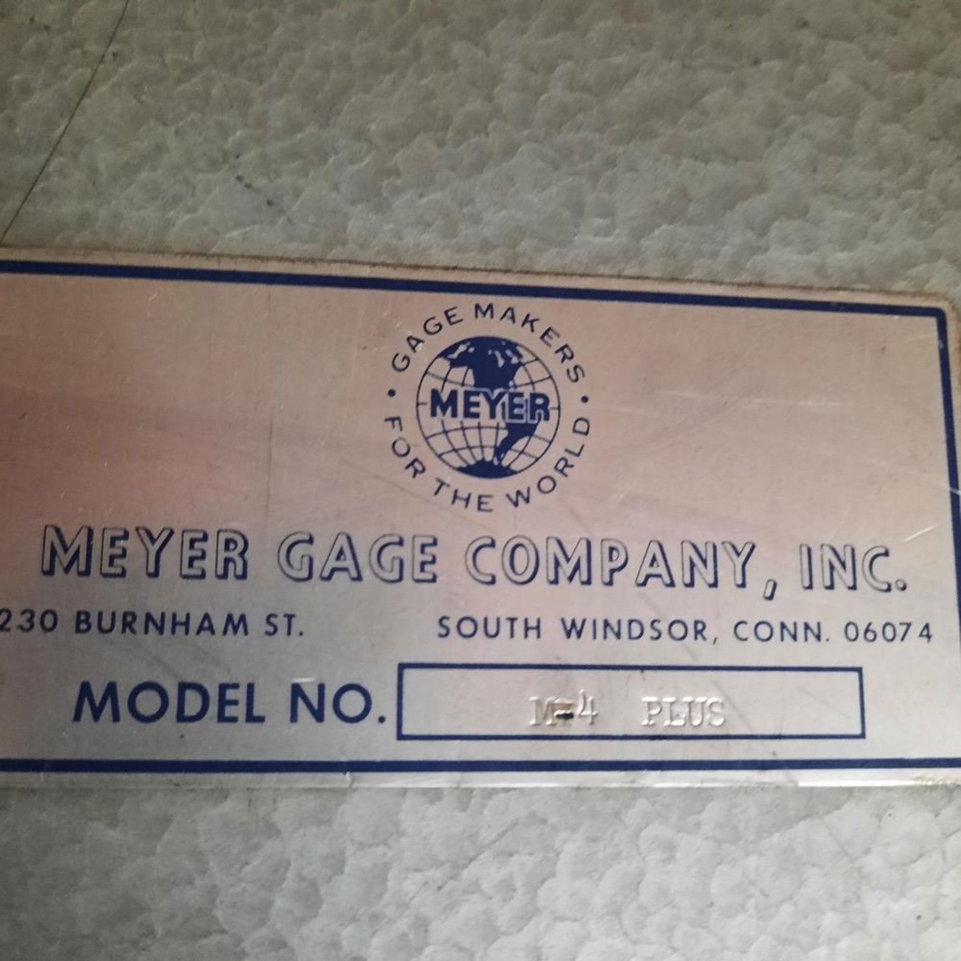 MEYER GAGE Asst. Steel Gage Pins, c/w Case - Image 3 of 3