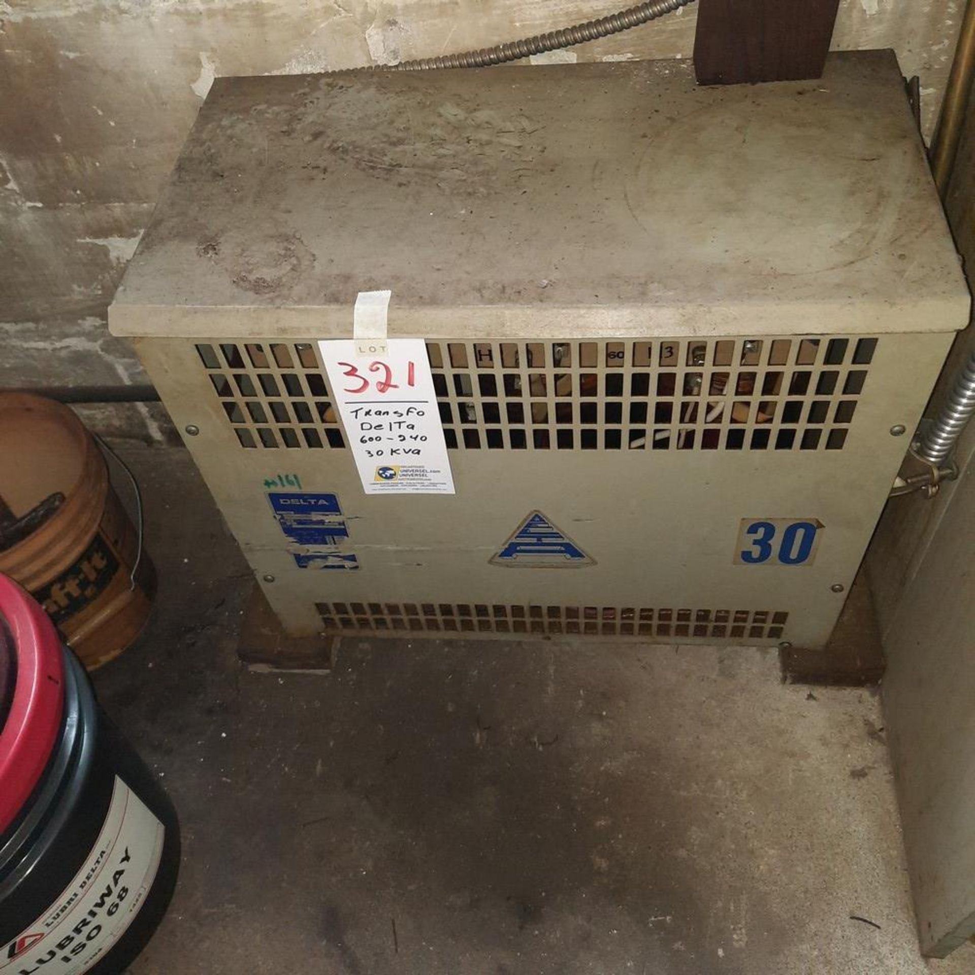 DELTA Transformer, 600-240V, 30KVA