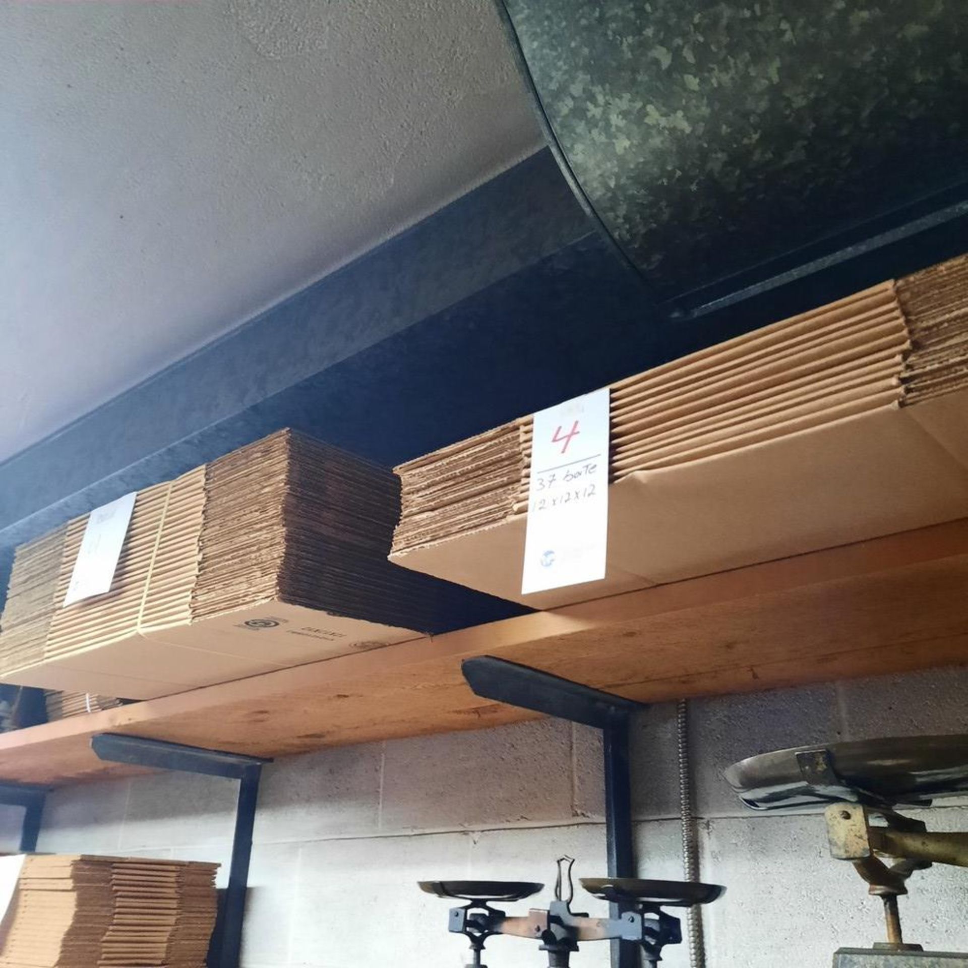 LOT: (37) Cardboard Boxes, 12" x 12'' x 12''